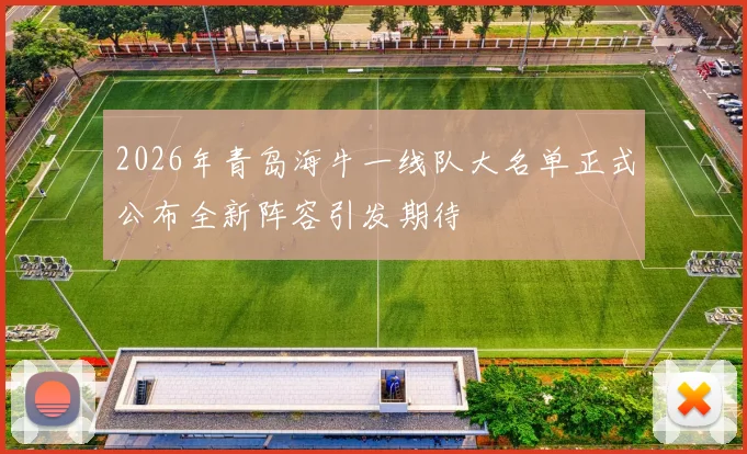 2026年青岛海牛一线队大名单正式公布全新阵容引发期待